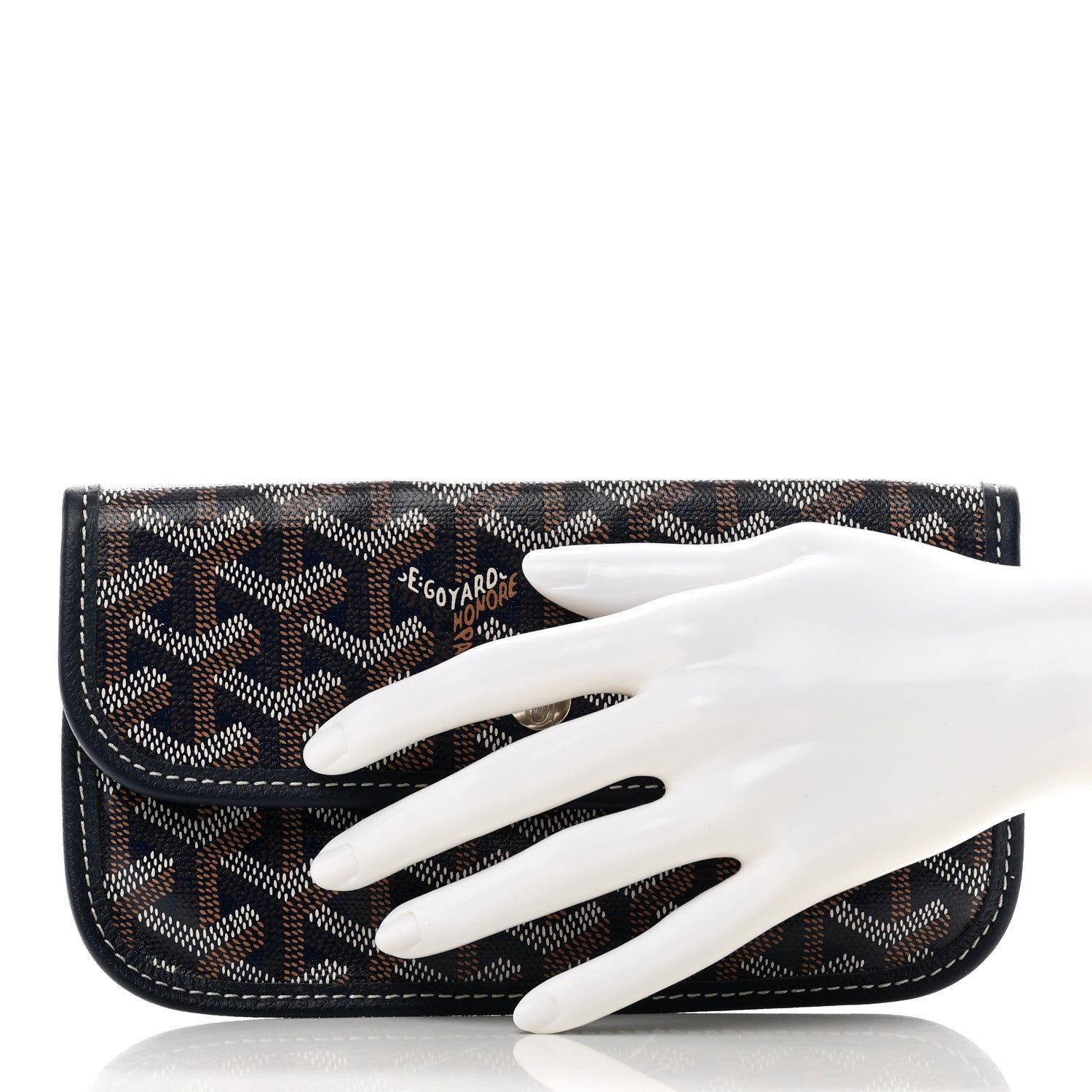 Goyard Goyardine Pouch Navy 2 of 6