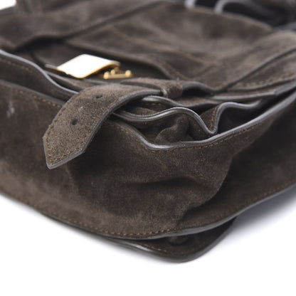Proenza Schouler Suede PS1 Mini Pouch Messenger Bag Pepe 8 of 9