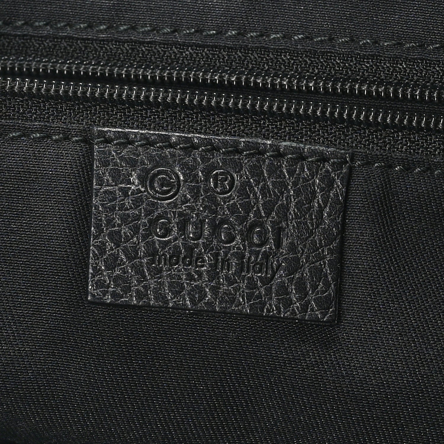 Gucci Nylon Monogram Medium Abbey Tote Black 6 of 10