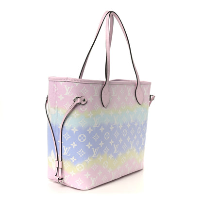 Louis Vuitton Monogram Escale Neverfull MM Pastel 3 of 11