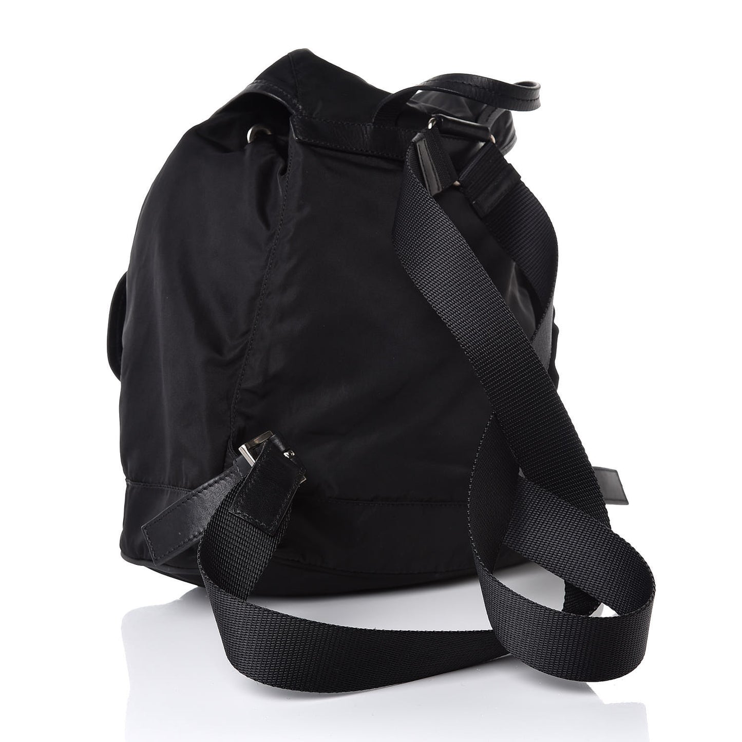 Nylon Vela Medium Backpack Black
