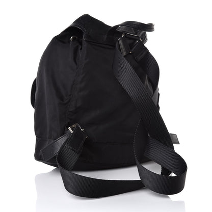 Prada Nylon Vela Medium Backpack Black 3 of 7