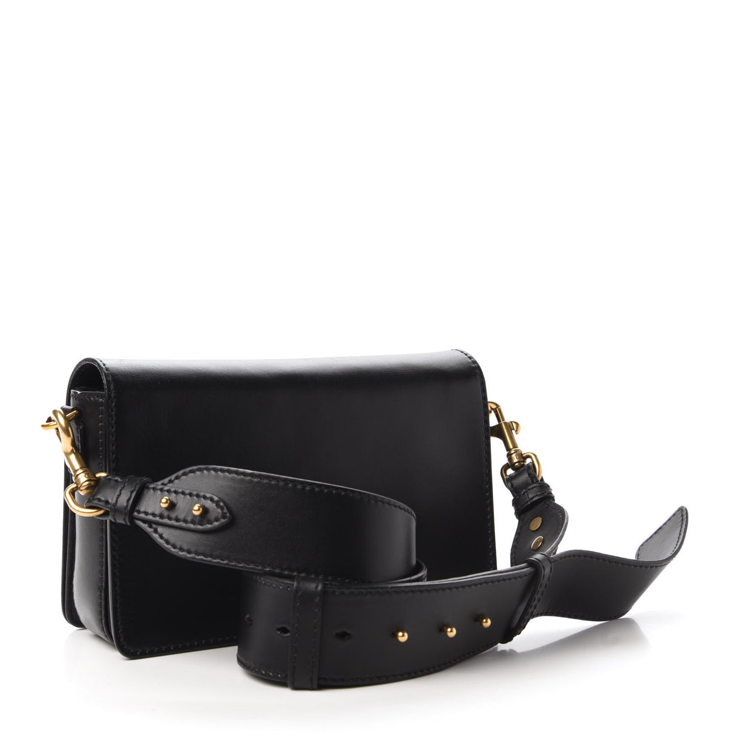 Smooth Calfskin Dio(r)evolution Flap Bag Black