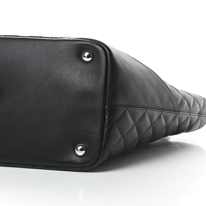Chanel Calfskin Quilted Large Cambon Tote Black 10 of 11