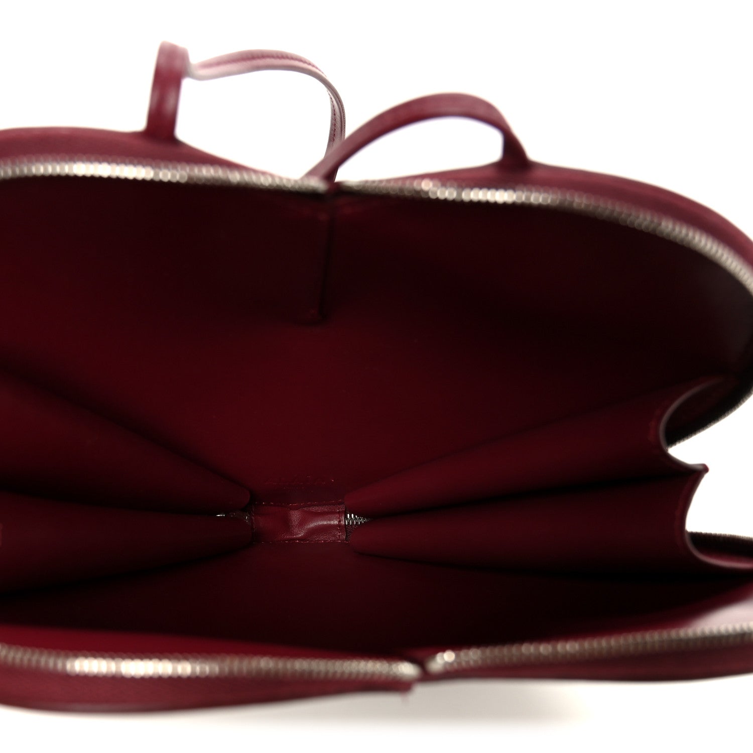 Alaia Patent Calfskin Le Coeur Bag Garnet Red 5 of 9