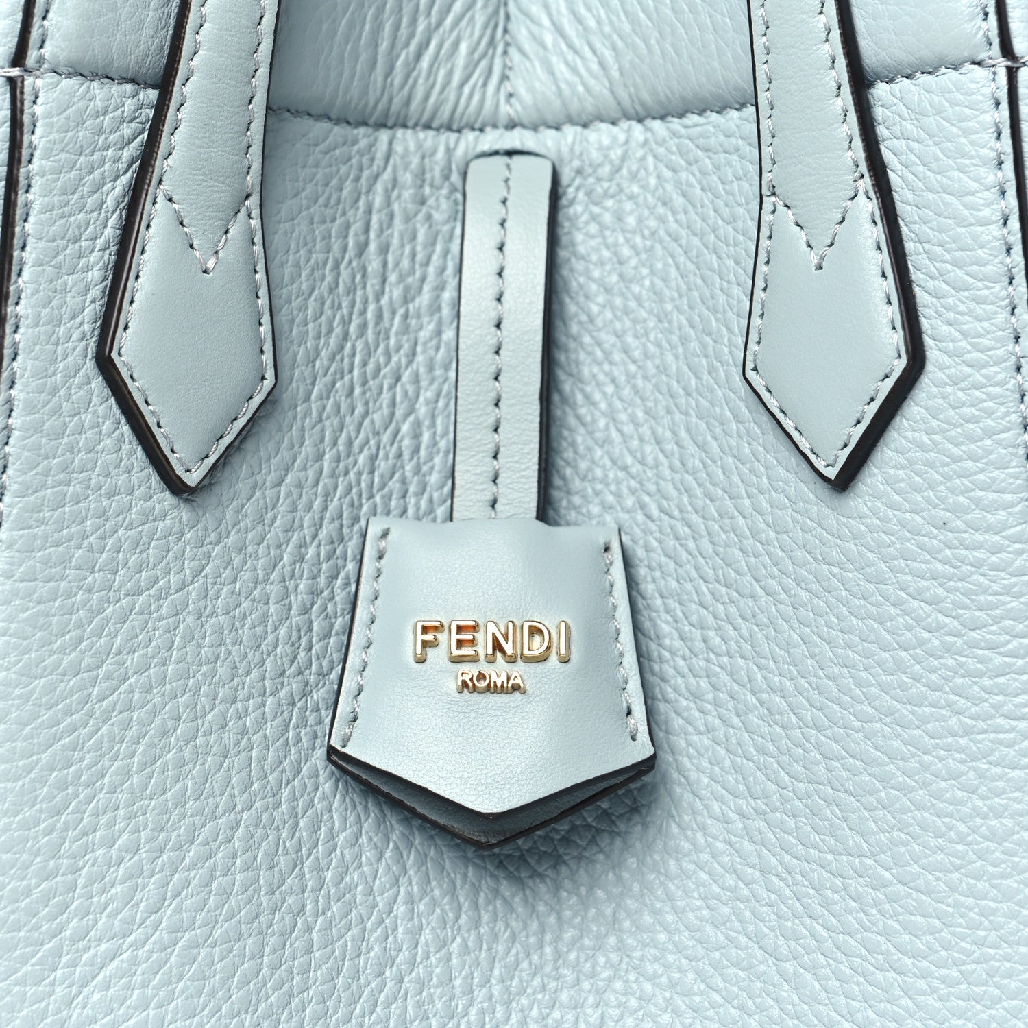 Fendi Vitello Cher Grace Mini Fendi Origami Light Blue 8 of 11