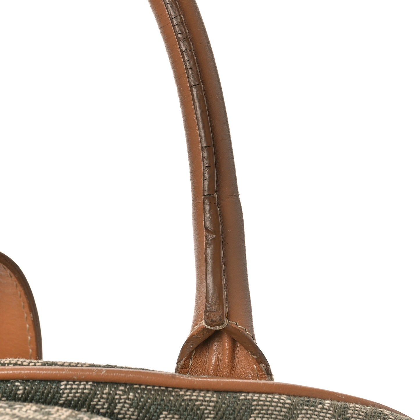 Monogram Saddle Bowler Green