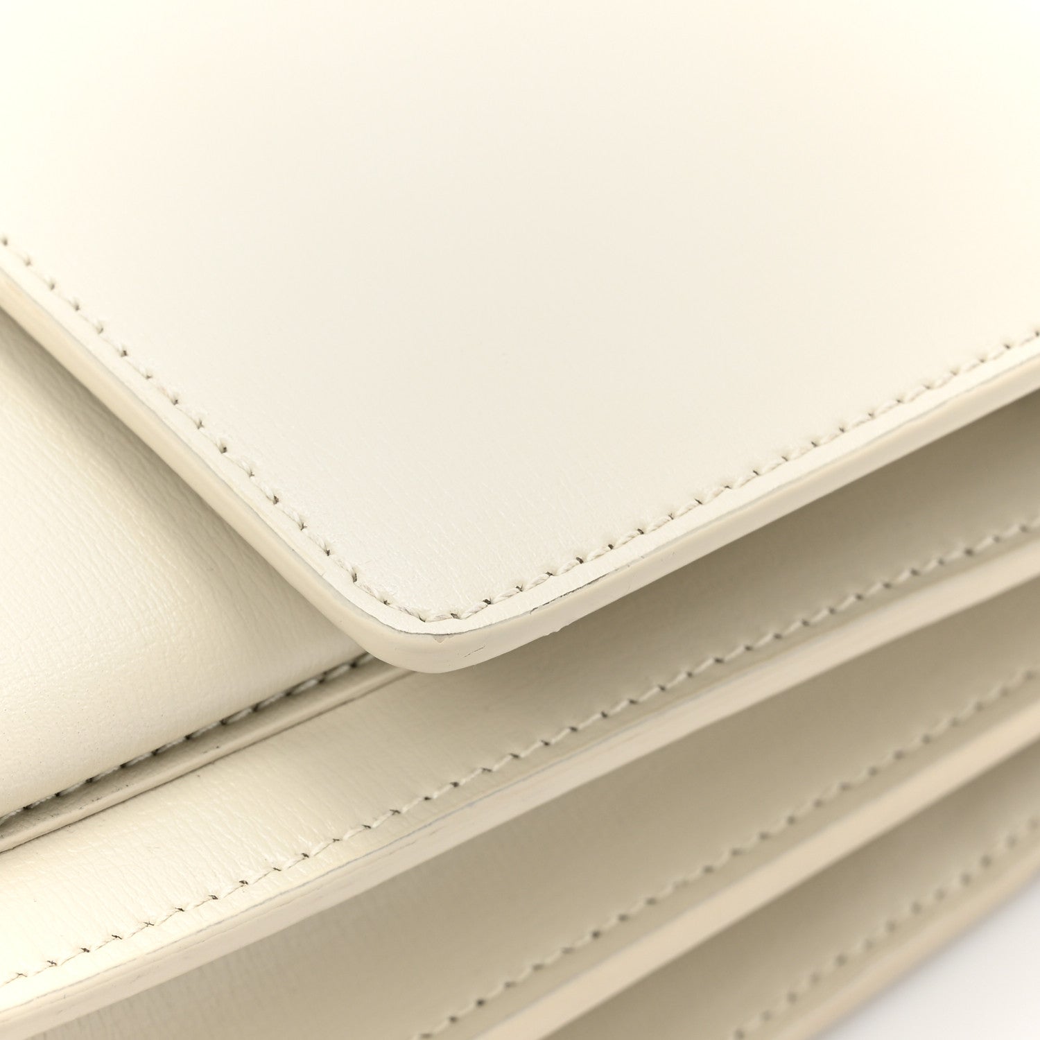 Saint Laurent Calfskin Medium Monogram Sunset Crema Soft 16 of 17
