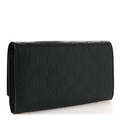 Gucci Microguccissima Bow Continental Wallet Silver 3 of 9