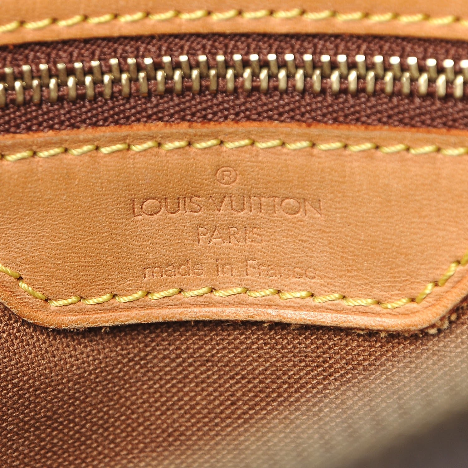 Louis Vuitton Monogram Cabas Mezzo 6 of 11