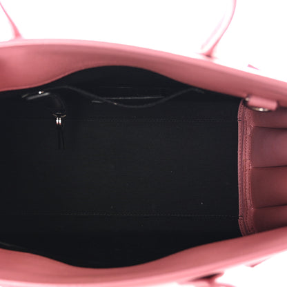 Saint Laurent Grained Calfskin Baby Sac De Jour Dark Rose 5 of 12