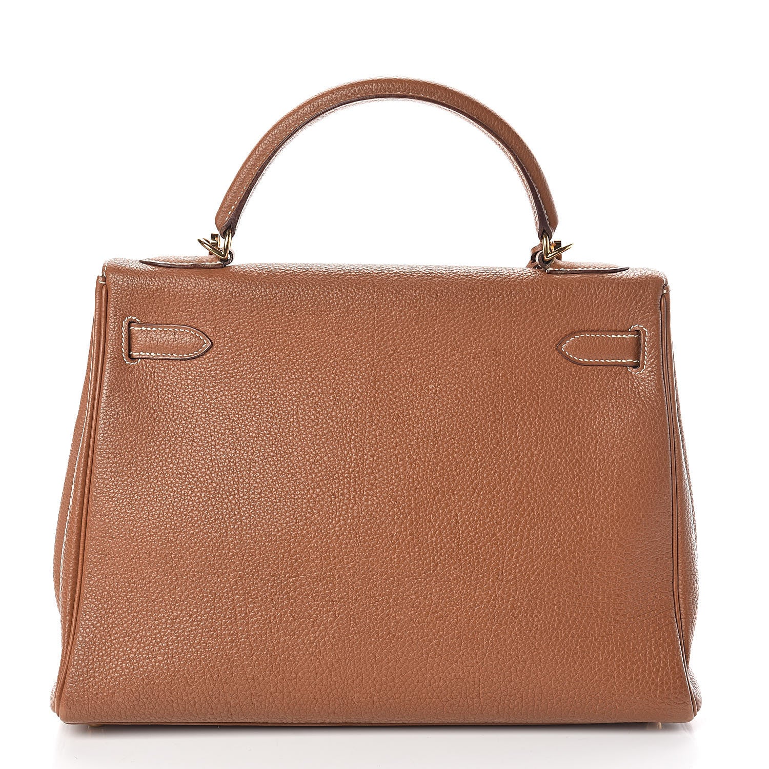 Hermes Togo Kelly Retourne 32 Gold 4 of 36