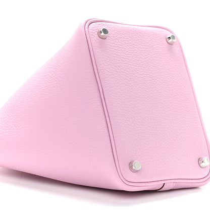 Hermes Taurillon Clemence Picotin Lock 18 PM Mauve Sylvestre 9 of 11