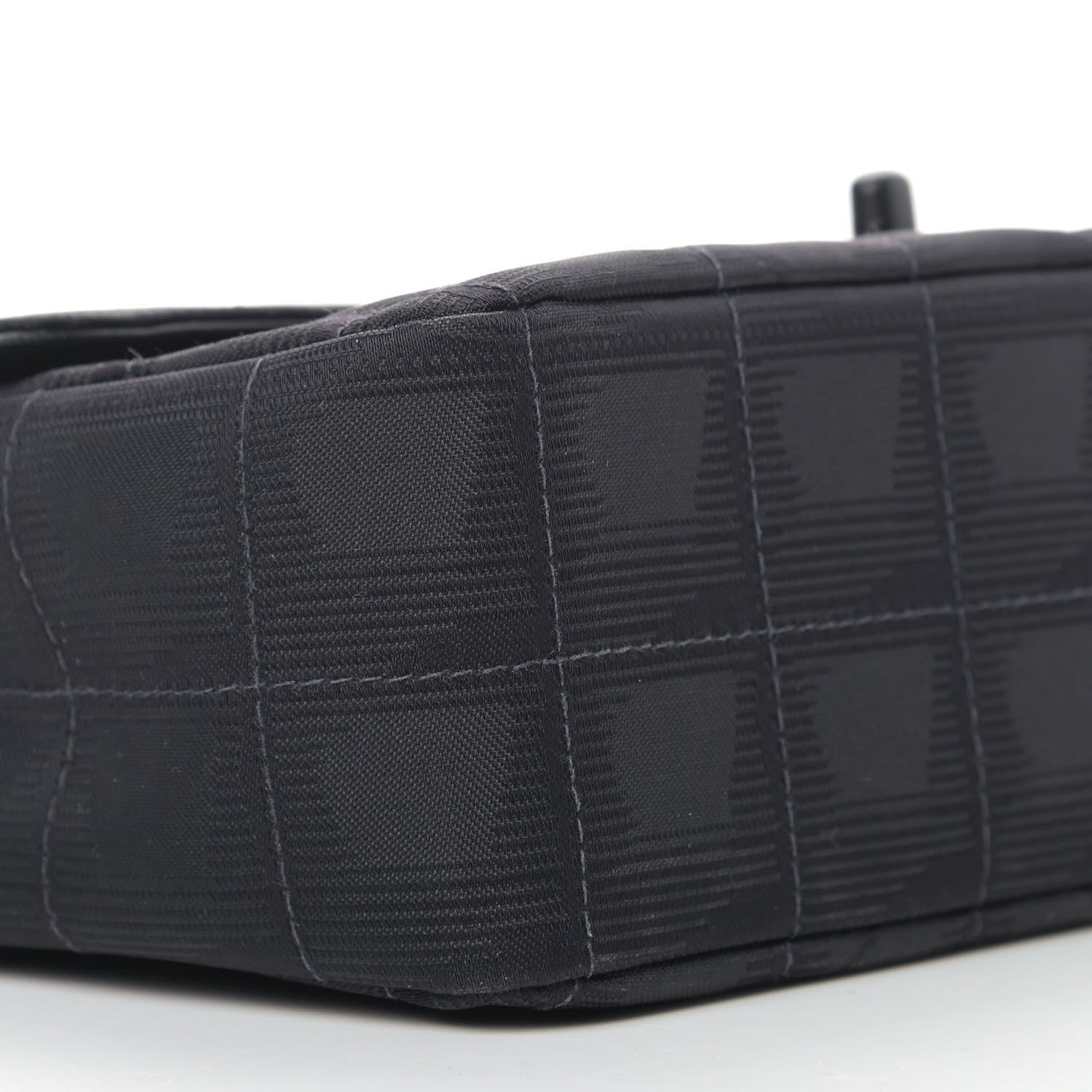 Chanel Nylon Medium Travel Flap Black 7 of 9