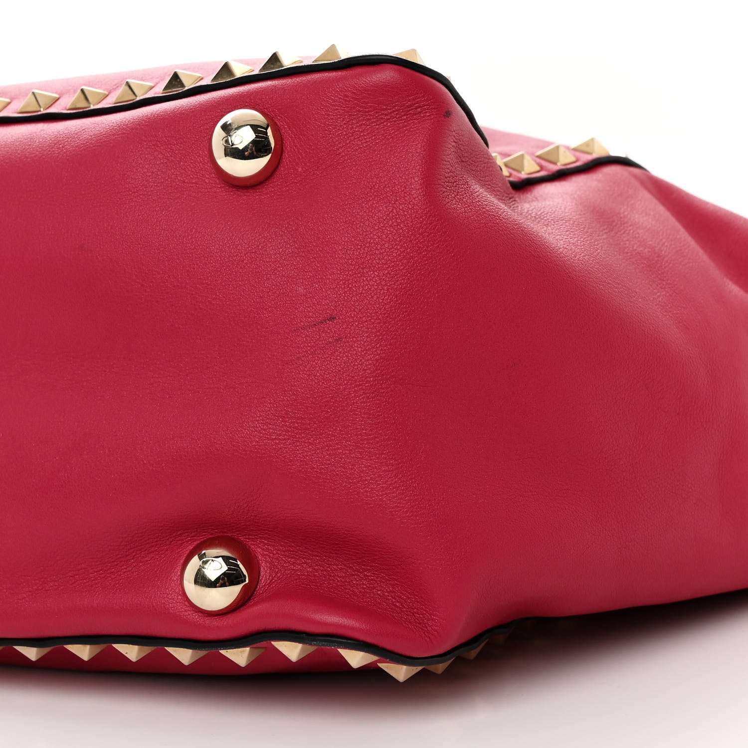 Valentino Garavani Vitello Medium Rockstud Tote Cyclamin 9 of 13