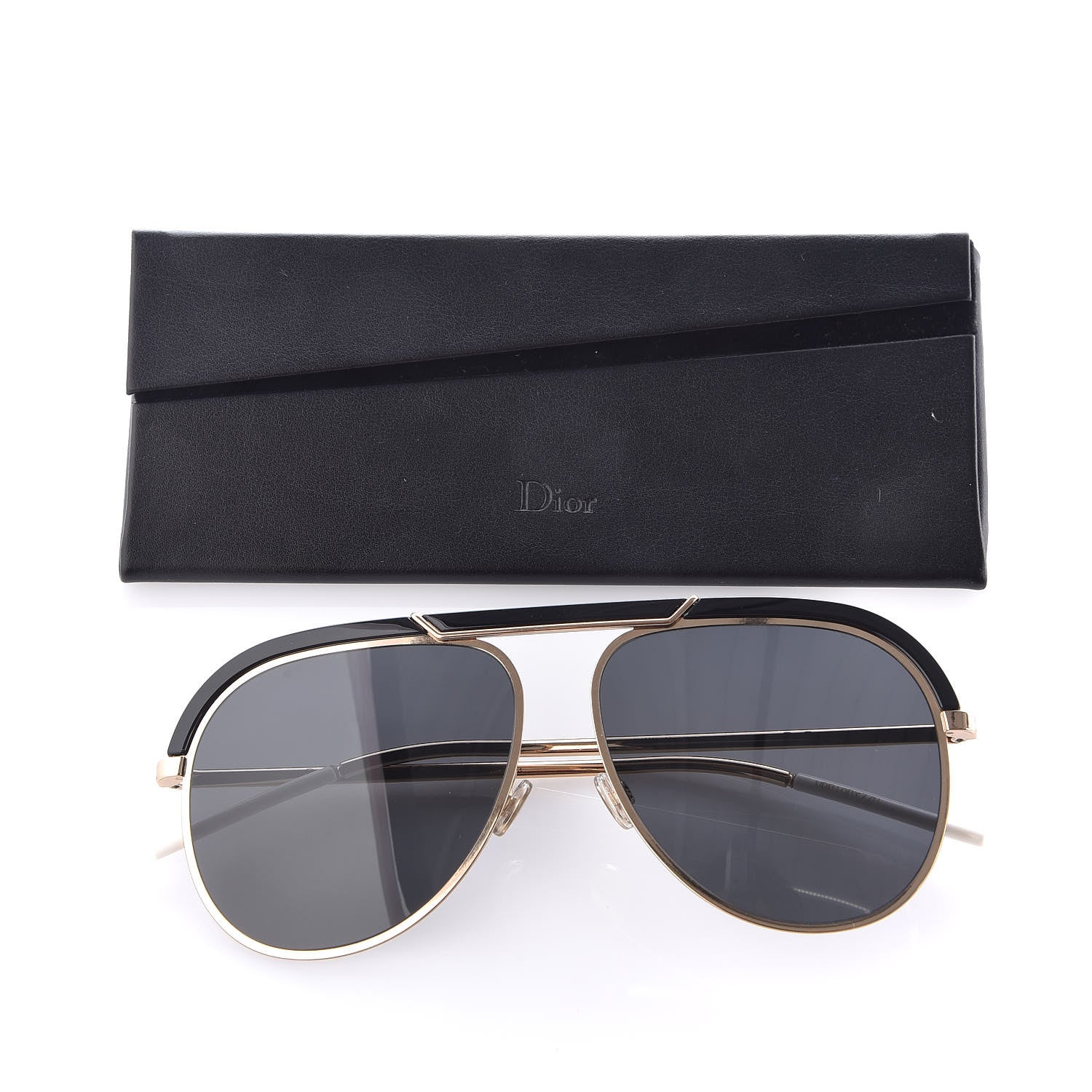Christian Dior Desertic Aviator Sunglasses Gold 8 of 8