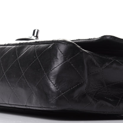 Chanel Lambskin Quilted Medium Double Flap Black 12 of 12