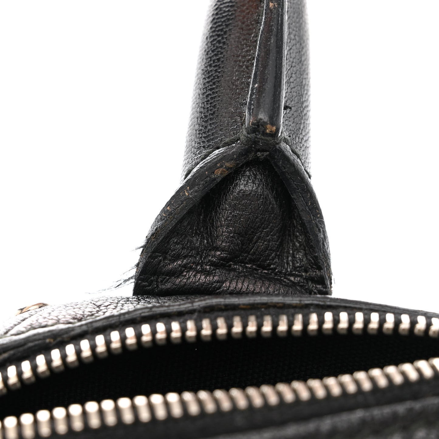 Calfskin Studded Easy Sac Black