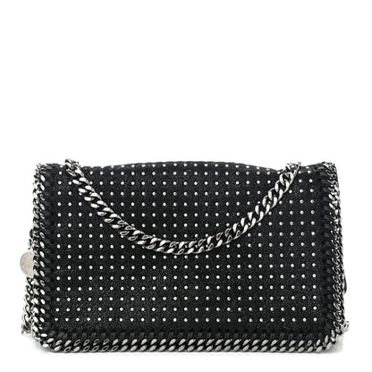 Stella McCartney Shaggy Deer Studded Falabella Crossbody Black 1 of 10