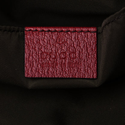 Gucci Soft GG Supreme Monogram Flora Calfskin Medium Ophidia Cosmetic Case Beige Ebony Multicolor Rosso 6 of 9