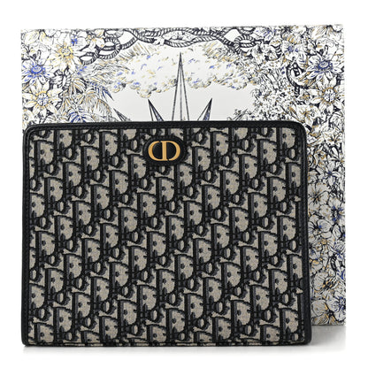 Christian Dior Oblique 30 Montaigne Pouch Blue 10 of 10
