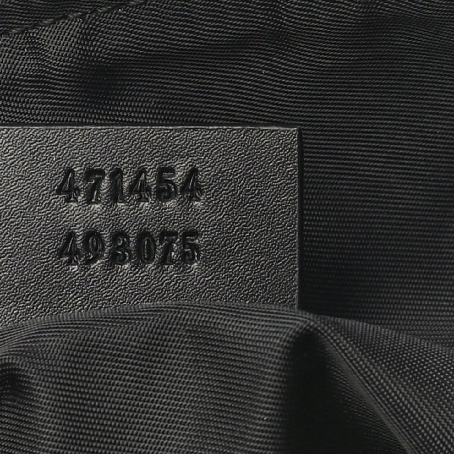 GG Supreme Monogram Web Messenger Bag Black