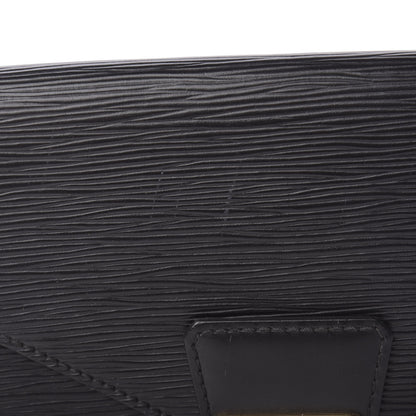 Louis Vuitton Epi Pochette Sellier Dragonne Clutch Black 11 of 11