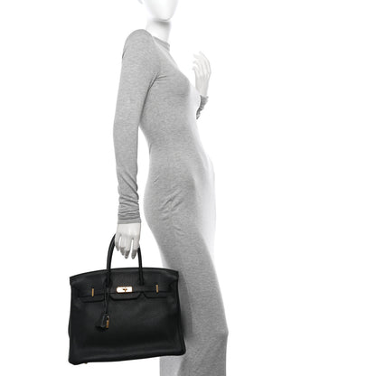 Hermes Togo Birkin 35 Black 2 of 12