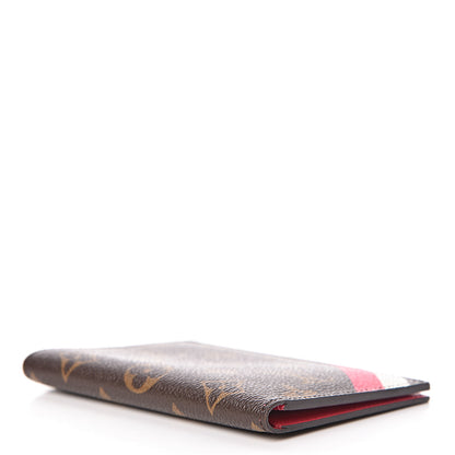 Louis Vuitton Monogram My LV Heritage Passport Cover Fuchsia White 4 of 9