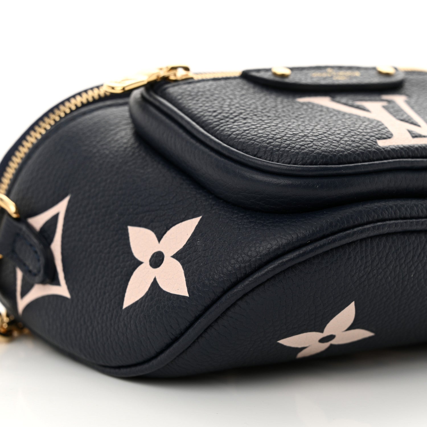 Louis Vuitton Empreinte Monogram Giant Mini By The Pool Bumbag Blue Beige 8 of 9