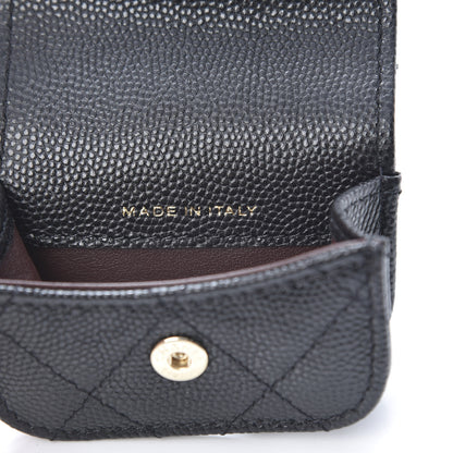 Chanel Caviar Quilted Airpods Pro Case Black 6 of 8