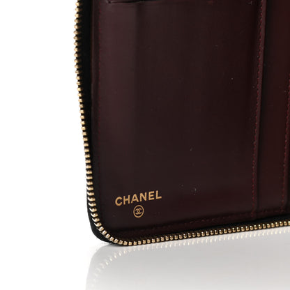 Chanel Caviar Quilted Large Zip Around Organizer Wallet Black 7 of 13