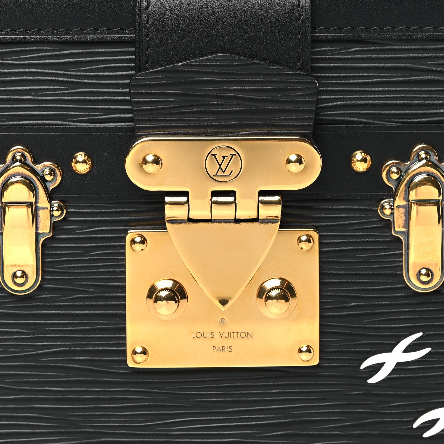 Louis Vuitton Epi Petite Malle Black 7 of 10