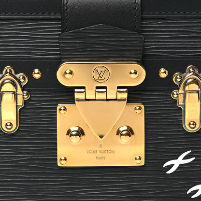 Louis Vuitton Epi Petite Malle Black 7 of 10