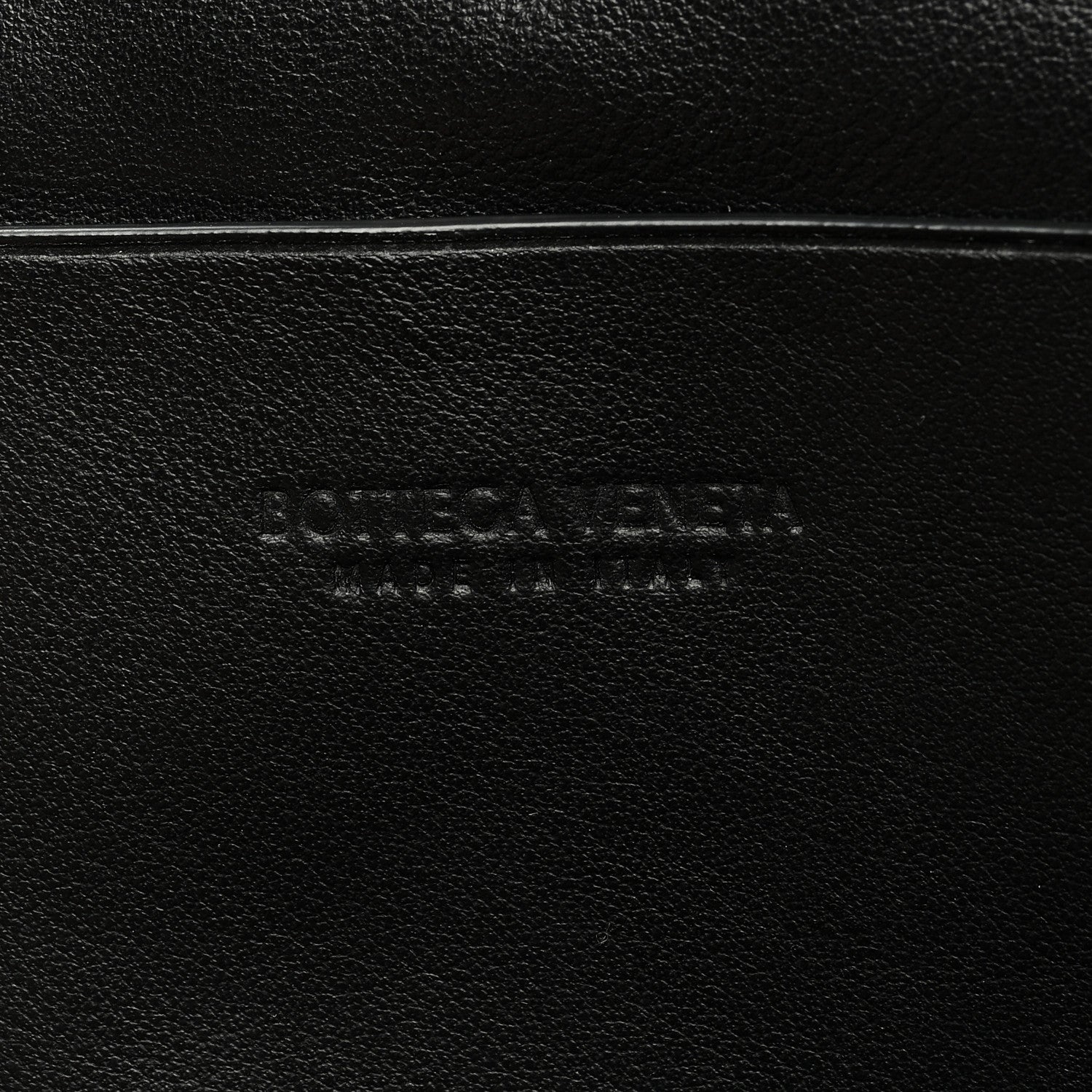 Bottega Veneta Calfskin Maxi Intrecciato Clutch Black 6 of 6