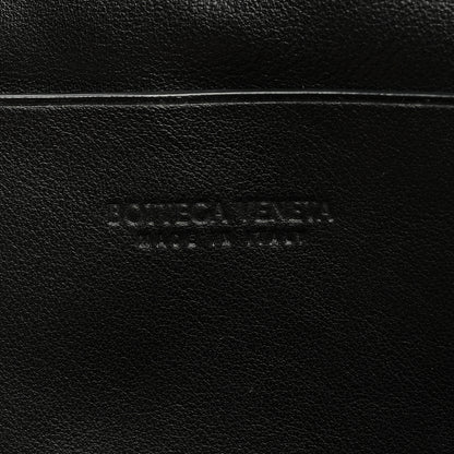 Bottega Veneta Calfskin Maxi Intrecciato Clutch Black 6 of 6