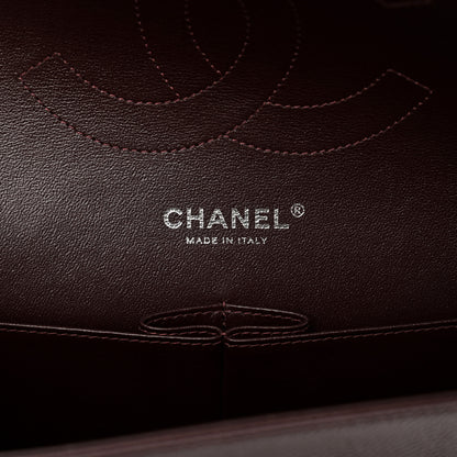 Chanel Caviar Quilted Jumbo Double Flap Burgundy 7 of 10