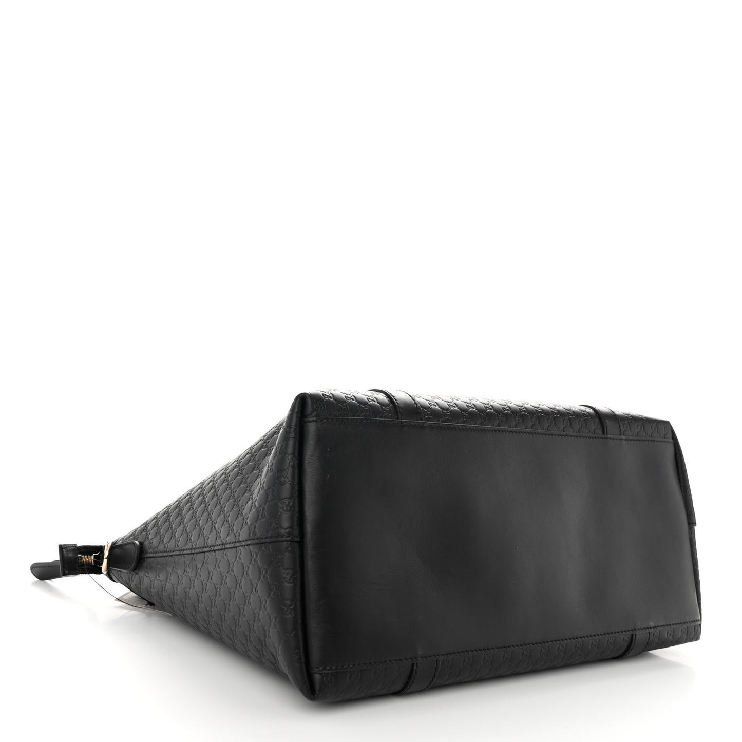 Soft Microguccissima Large Dome Satchel Black