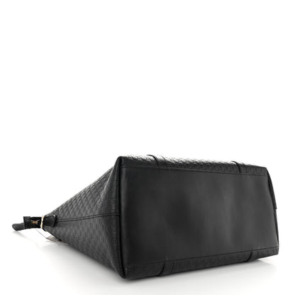 Gucci Soft Microguccissima Large Dome Satchel Black 4 of 10