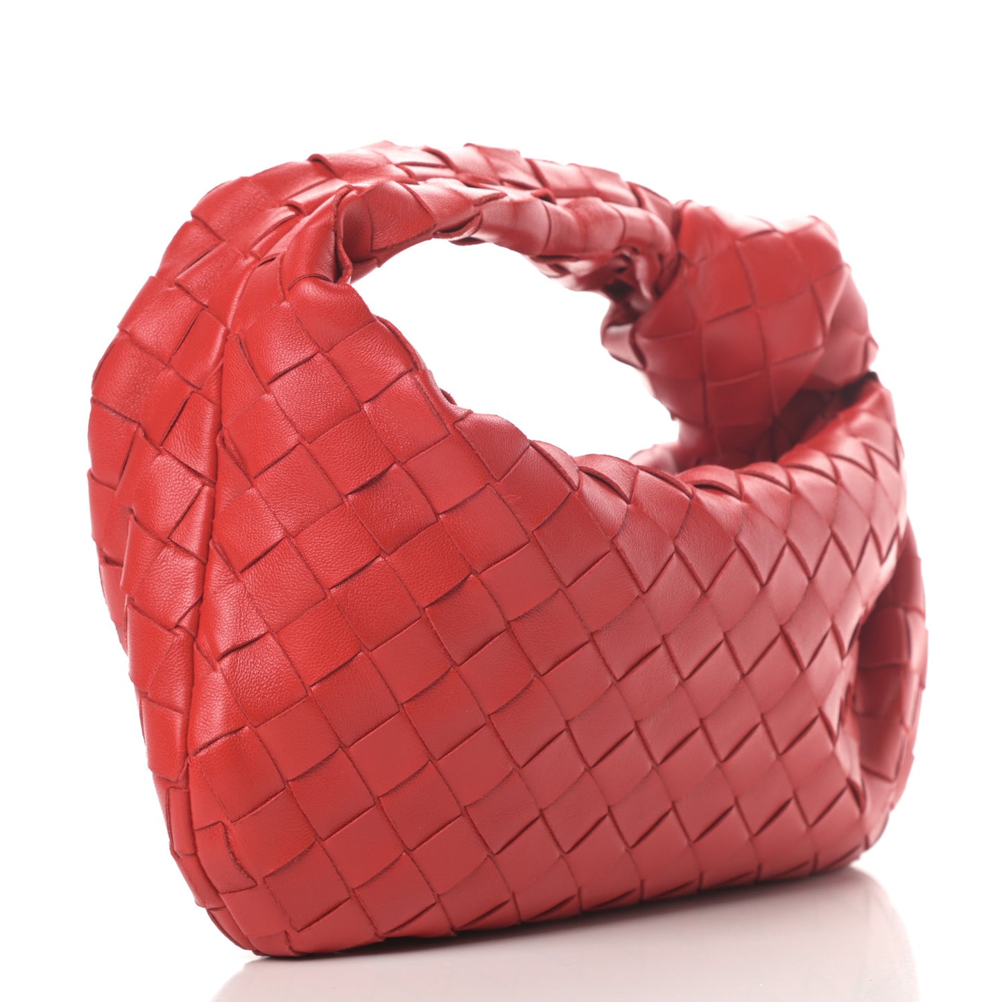 Nappa Intrecciato Mini Jodie Red