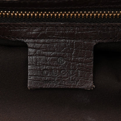 Gucci Monogram Web Junco Shoulder Bag Dark Brown 6 of 15