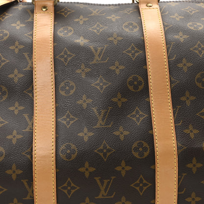 Louis Vuitton Monogram Keepall Bandouliere 55 7 of 9