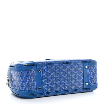 Goyard Goyardine Saint Jeanne MM Bowler Blue 3 of 9