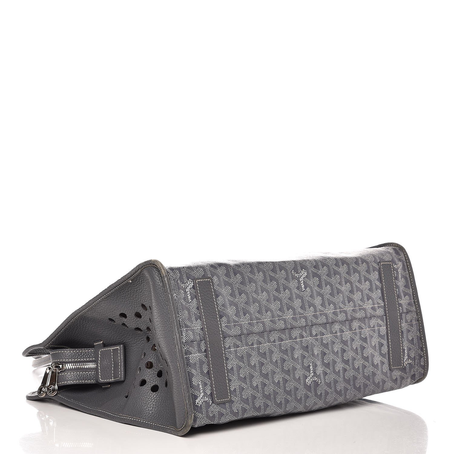 Goyard Goyardine Sac Hardy Pet Carrier PM Grey 4 of 15