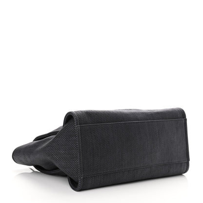 Chanel Canvas Medium Deauville Tote Black 4 of 11