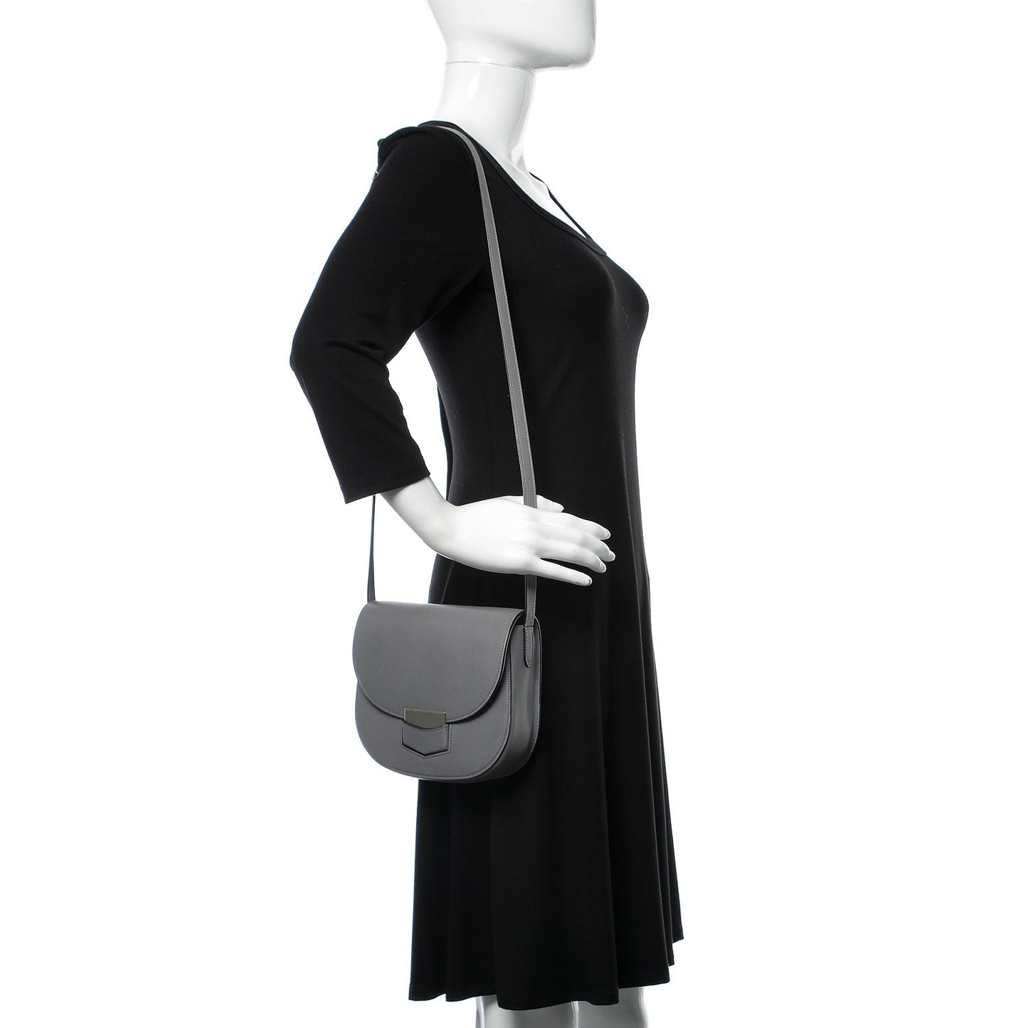 Smooth Calfskin Small Trotteur Storm