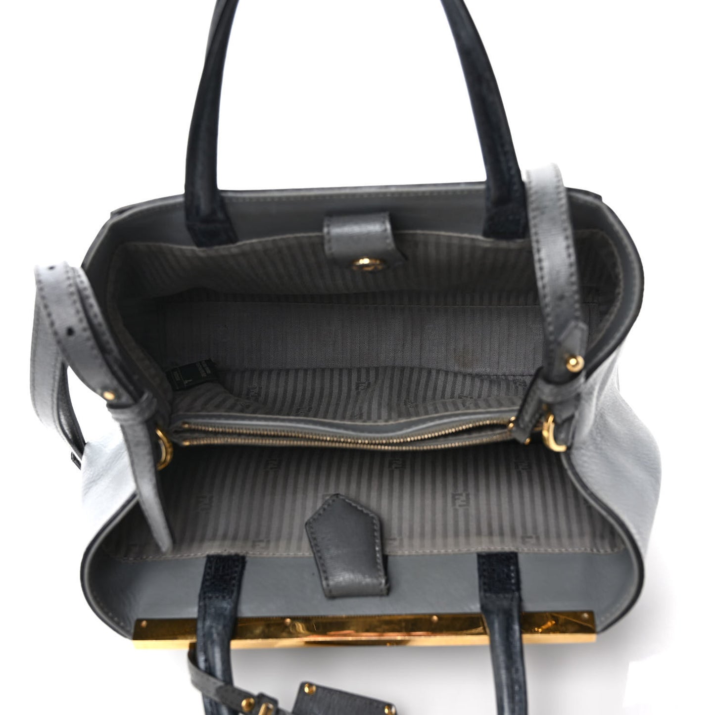 Vitello Elite Petite 2Jours Tote Grigio Grigio Chiaro