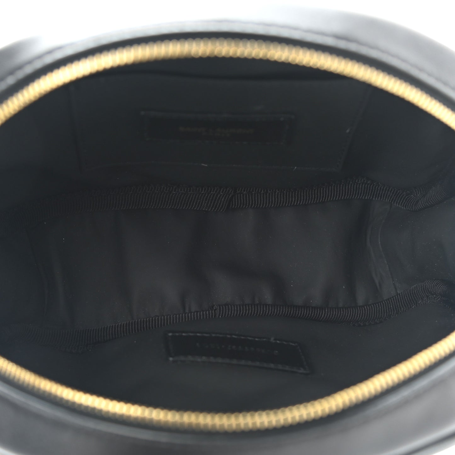 Lambskin Quilted Lolita Cosmetic Pouch Black