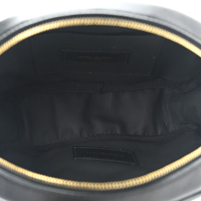 Saint Laurent Lambskin Quilted Lolita Cosmetic Pouch Black 5 of 8