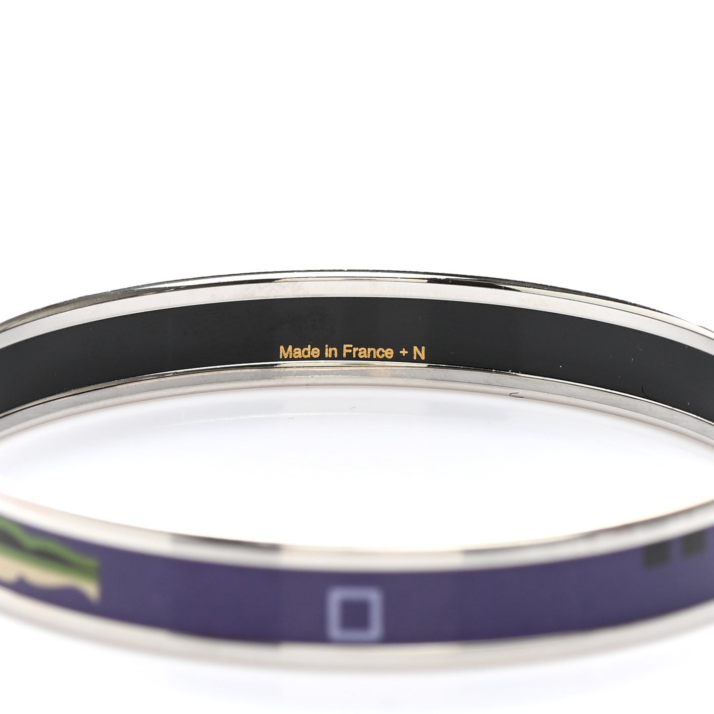 Enamel Printed Narrow Bracelet 62